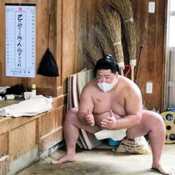 前頭2枚目・明生 目標の三役へ「上がりたい気持ちを強く持っている」