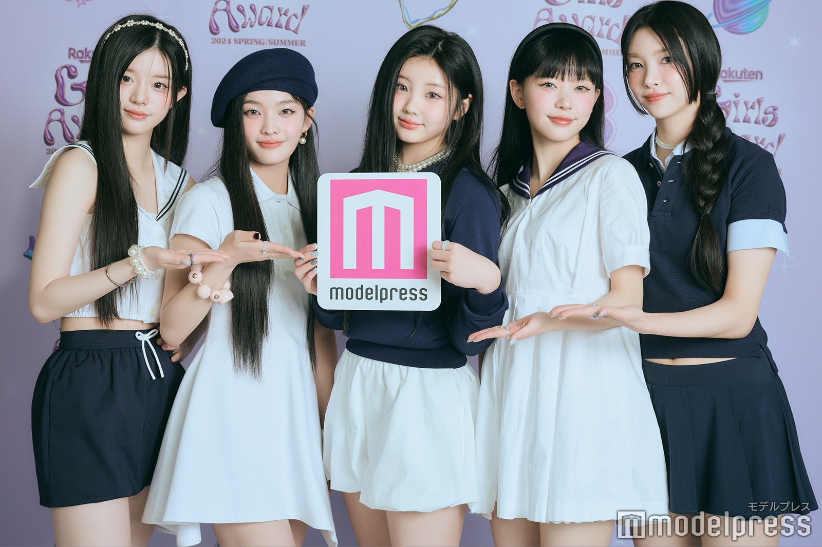 MINJU（ミンジュ）、IROHA（イロハ）、WONHEE（ウォンヒ）、MOKA（モカ）、YUNAH（ユナ）／ILLIT（C）モデルプレス