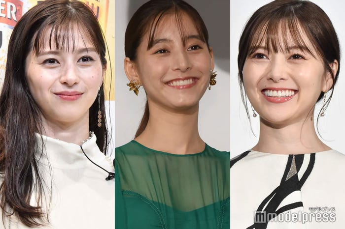 中条あやみ、新木優子、白石麻衣 (C)モデルプレス