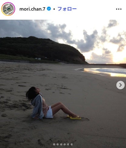 森七菜Instagramより