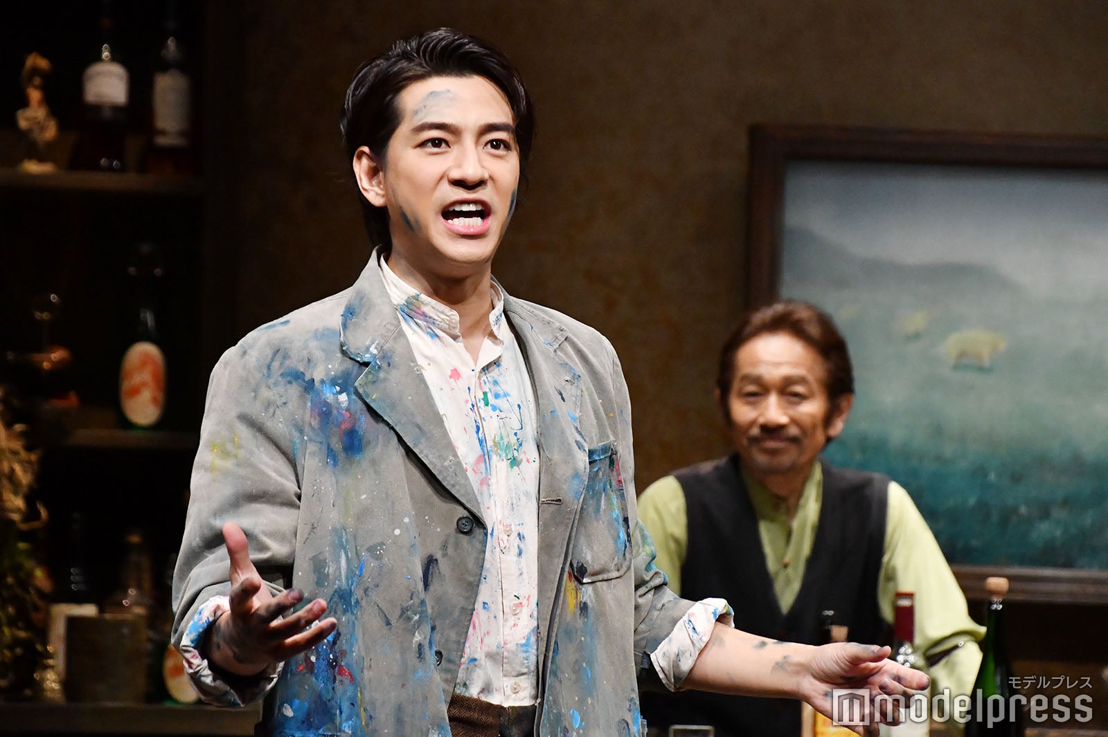 ピカソとアインシュタイン～星降る夜の奇跡～ 5月6日　「BLUE」　 よみうり大手町ホール　 ピカソとアインシュタイン」開幕、岡本健一＆川平慈英「脳が刺激される