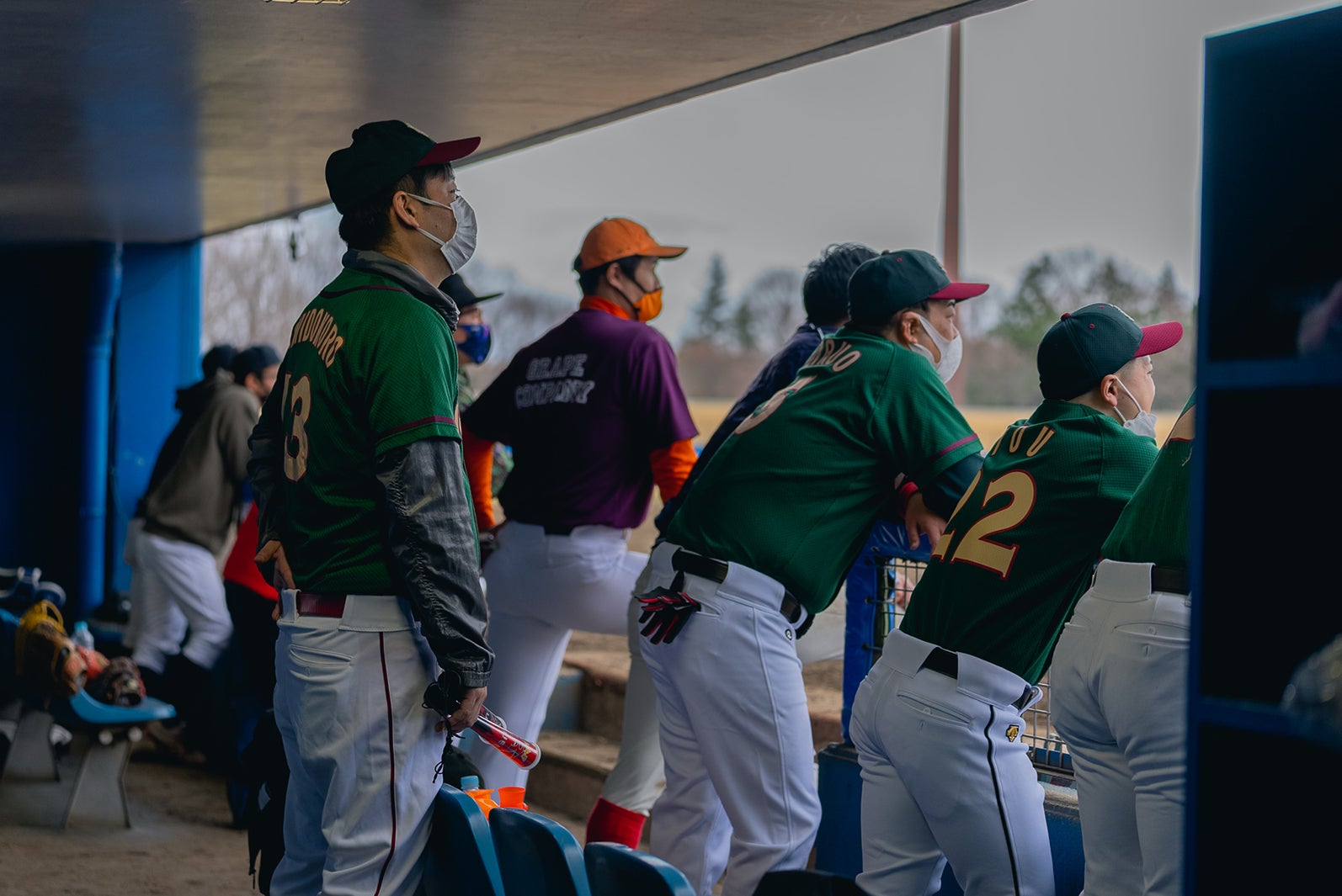 「中目黒リュージーズvsグレープカンパニー草野球対決」の様子（C）CL