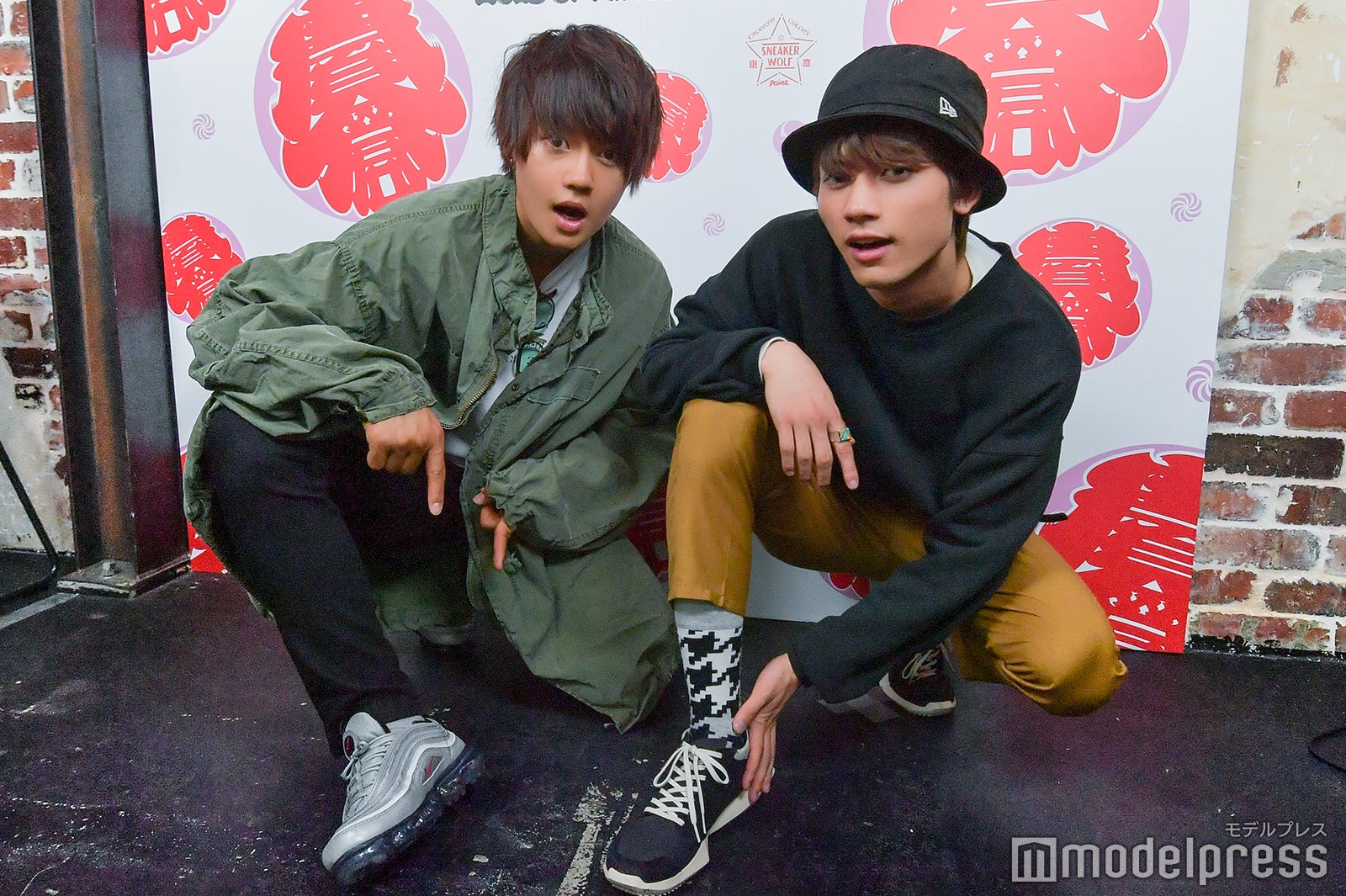 佐野勇斗＆板垣瑞生（C）モデルプレス