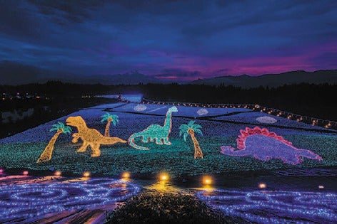 特別賞「新イルミネーション賞」GEO ILLUMINATION／福井県勝山市／画像提供：ぴあ