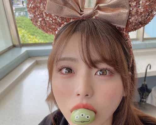 井手上漠、人生初ディズニー満喫「可愛すぎる」と反響