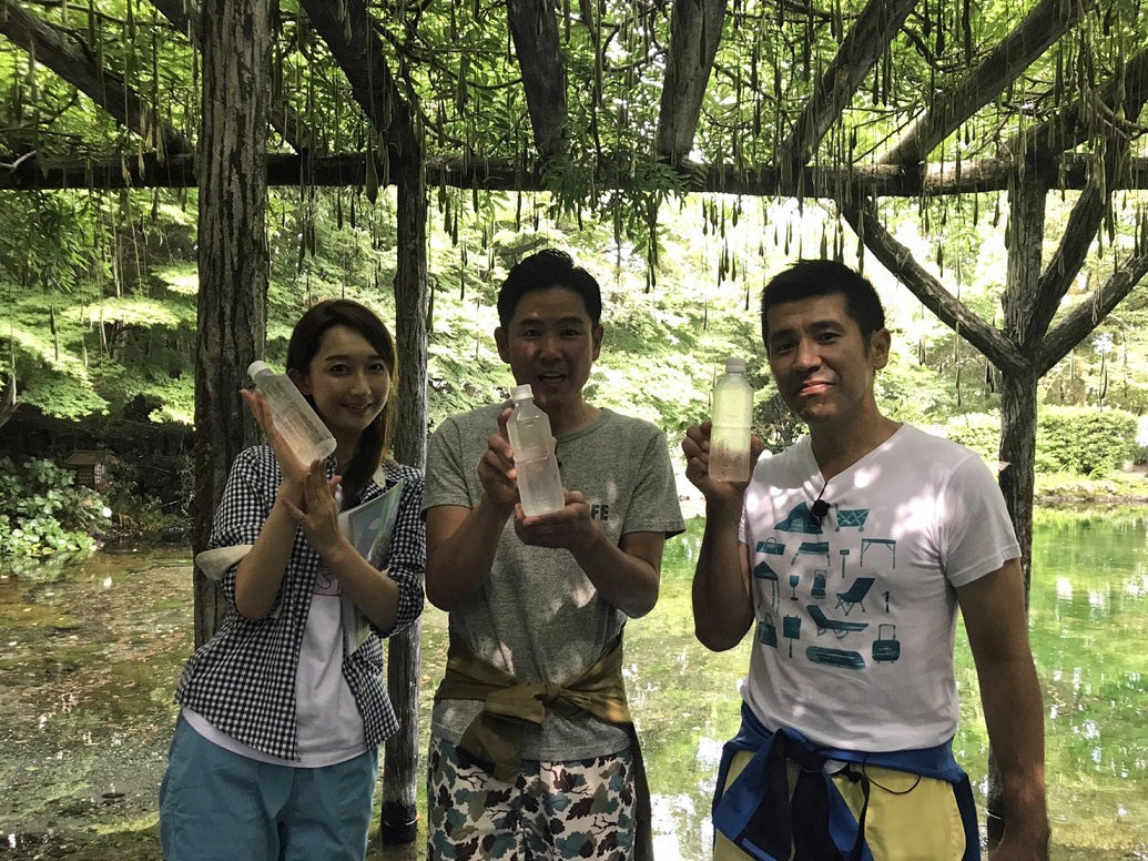 竹上萌奈アナウンサー、ガレッジセール（画像提供：関西テレビ）