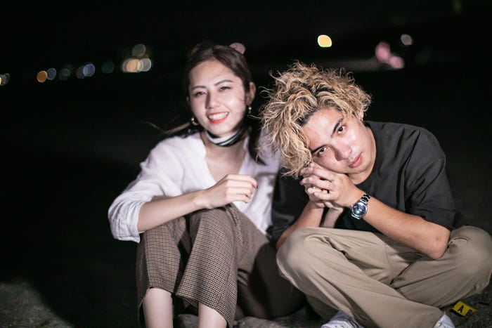 宮瀬いと、Rude-α未公開ペアショット「オオカミちゃんには騙されない」(C)AbemaTV