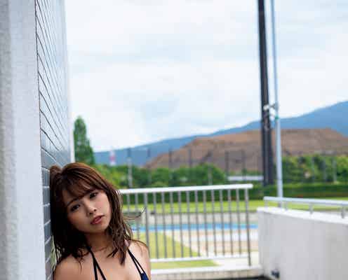 磯佳奈江、ふっくらバストあらわ NMB48ジャックのトリ飾る