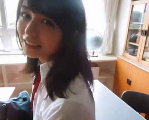 欅坂46長濱ねるが同級生に!ハニカミ動画が「6秒で青春出来る」と話題