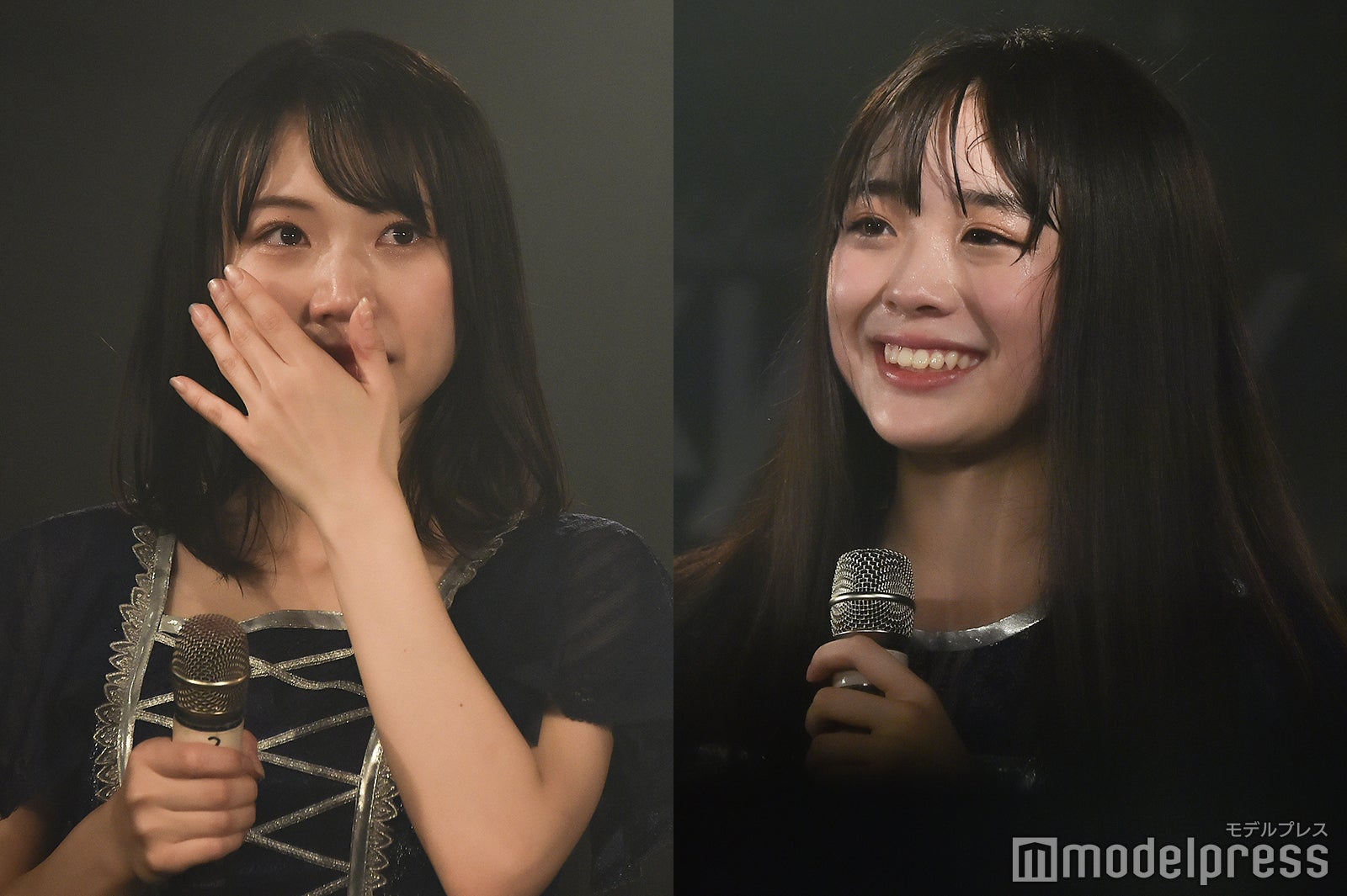 （左から）鳴海寿莉亜、白川蘭珠 （C）モデルプレス