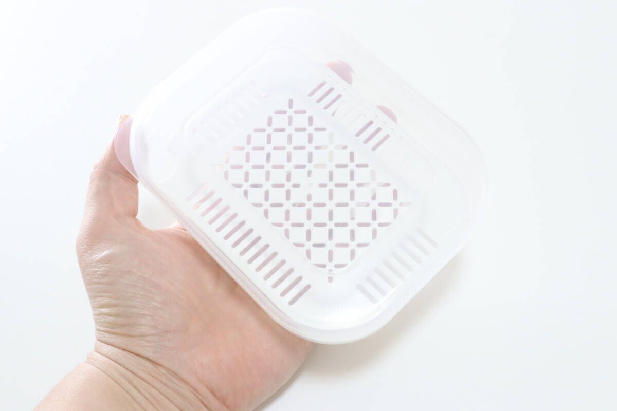 スノコ付冷凍ご飯容器