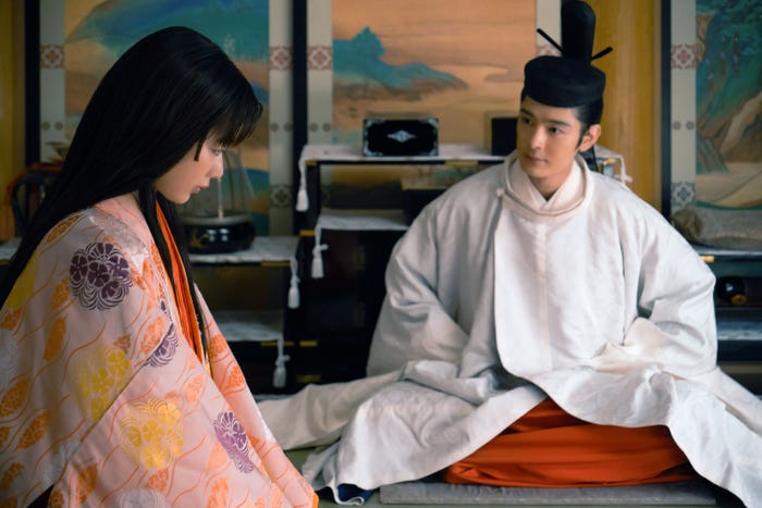 見上愛、塩野瑛久「光る君へ」第34話(C)NHK