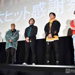 （左から）NAOTO、ELLY、佐藤寛太、山下健二郎、登坂広臣（C）モデルプレス