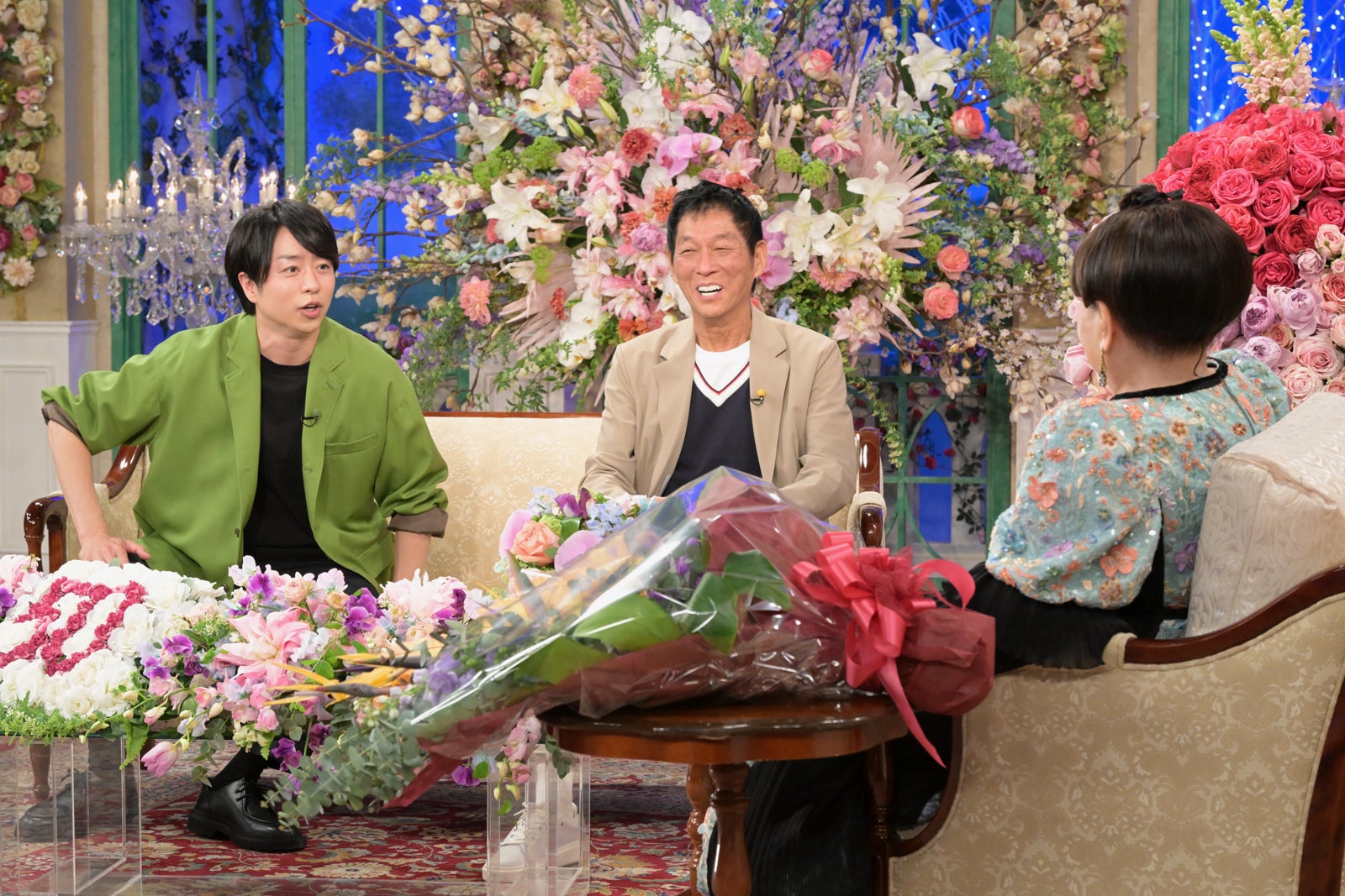 櫻井翔、明石家さんま、黒柳徹子（C）テレビ朝日