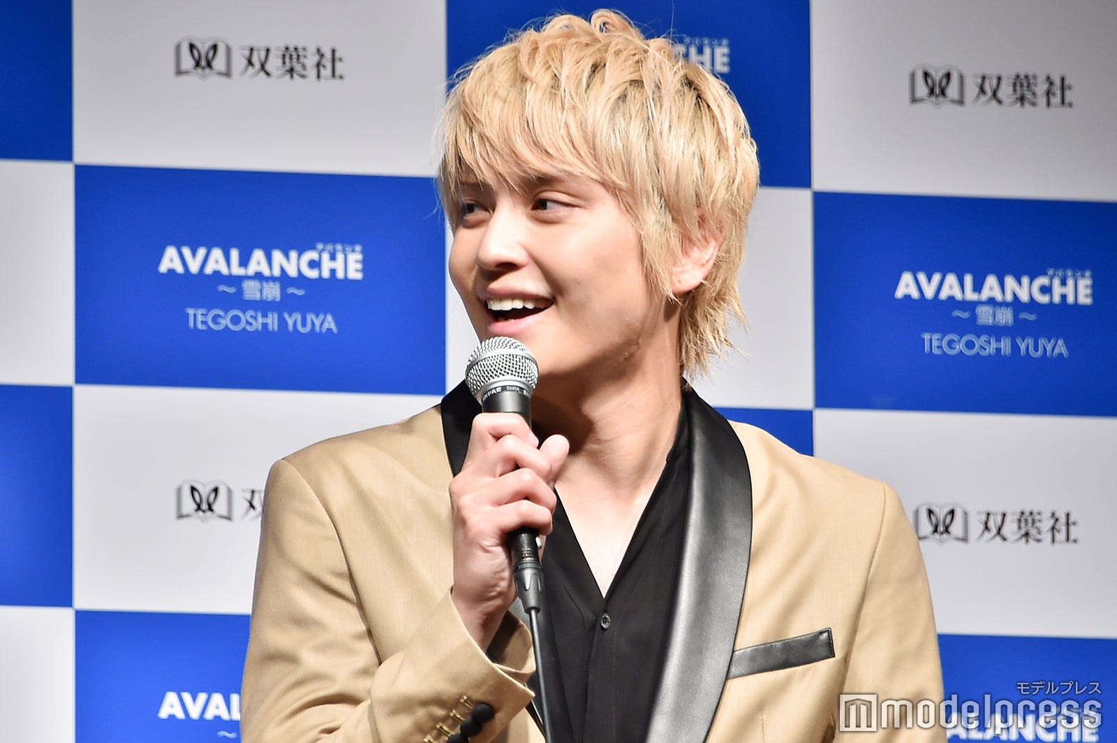 手越祐也「AVALANCHE」会見（C）モデルプレス