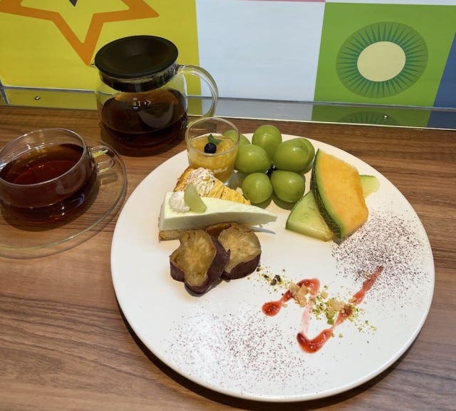 旬のフルーツ＆スイーツがおかわり自由♡