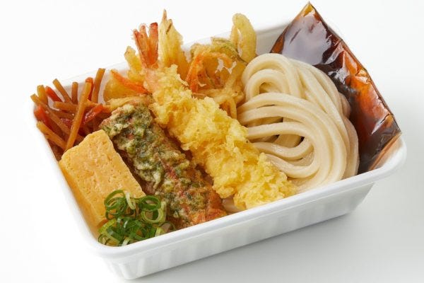 えび天のうどん弁当
