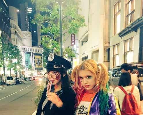 藤田ニコル、紗蘭とハロウィン仮装で“4年連続”渋谷に出没 「全然分からなかった」の声続出