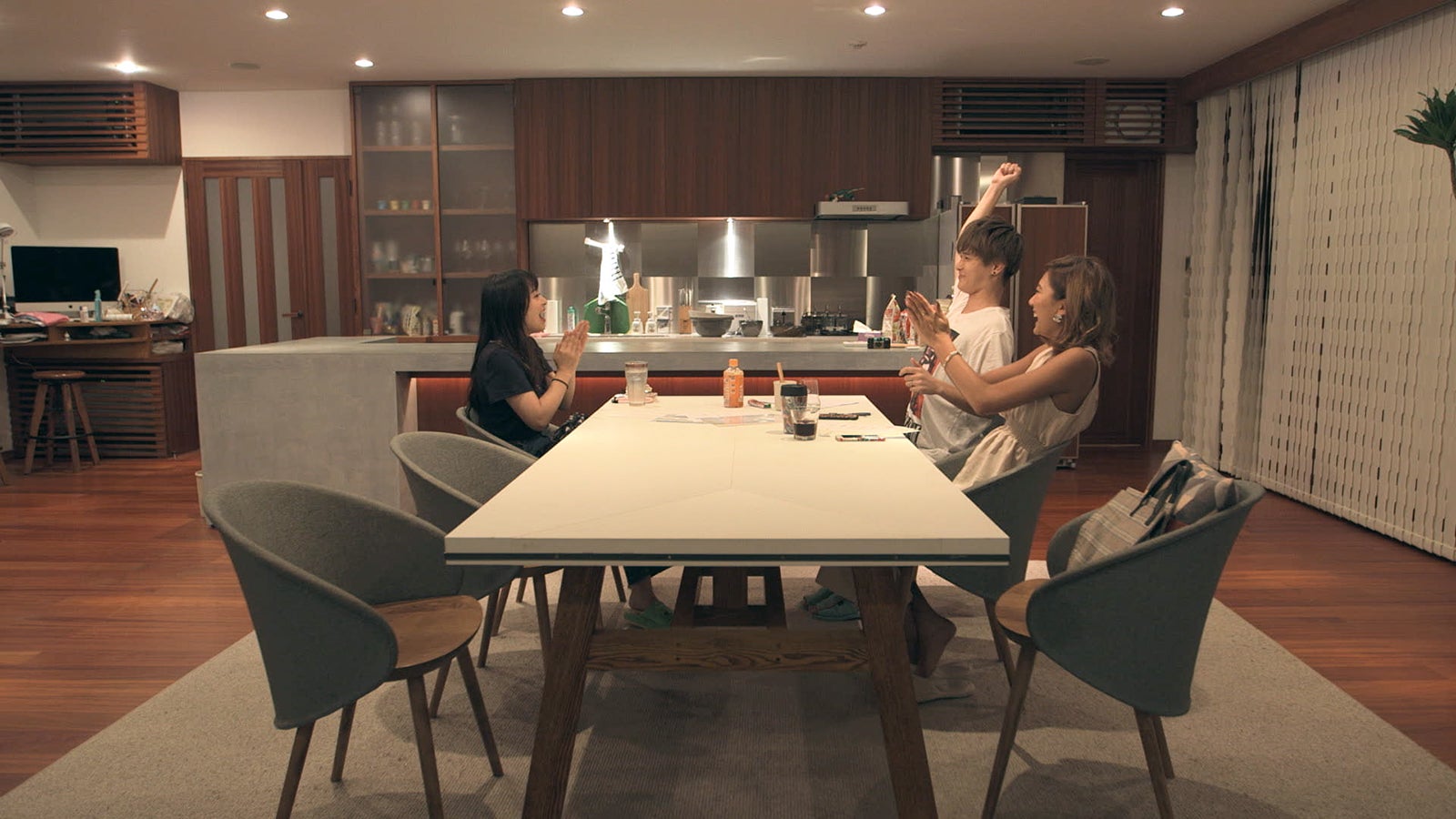 優衣、俊亮、綾「TERRACE HOUSE OPENING NEW DOORS」35th WEEK（C）フジテレビ／イースト・エンタテインメント