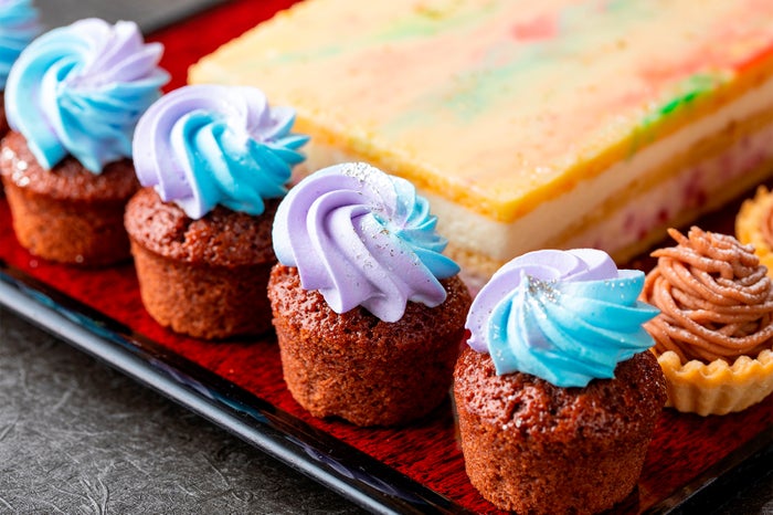 チョコミントカップケーキ／画像提供：ヒルトン小田原リゾート＆スパ