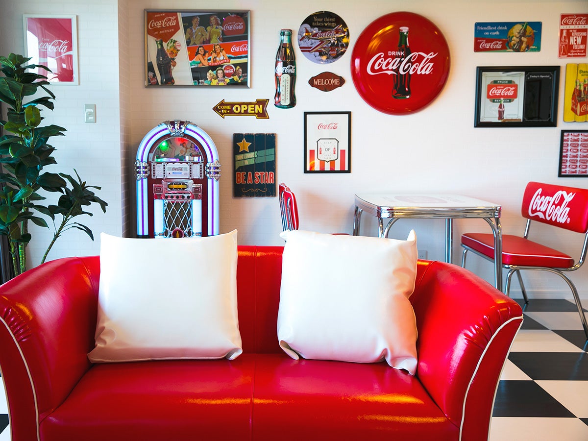 コカ・コーラルーム／画像提供：株式会社四季の自然舎