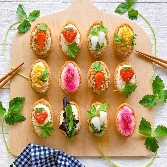 可愛い と声が出ちゃういなり寿司レシピ集 食卓 お弁当を華やかにするアイデア モデルプレス