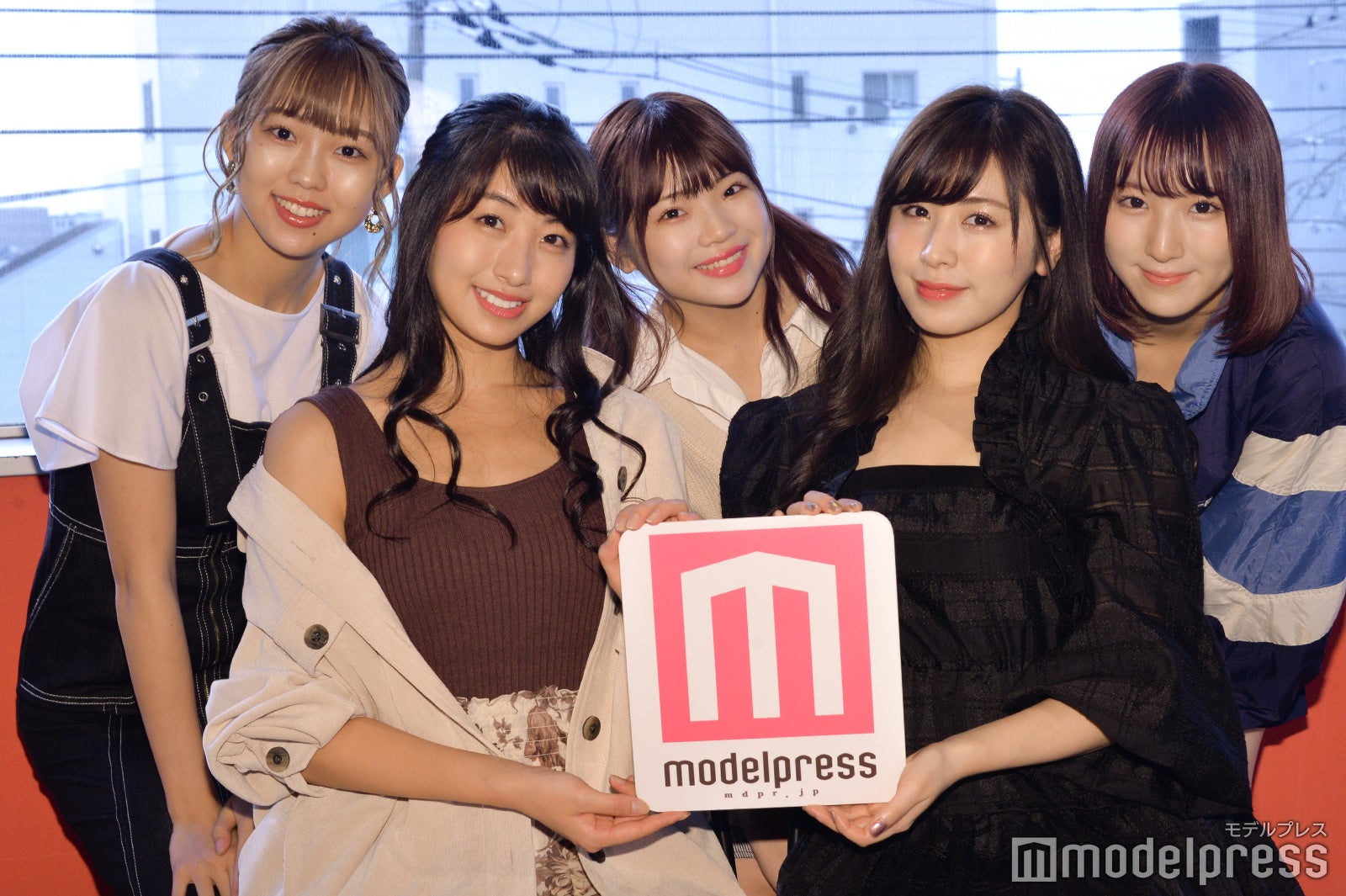 （左から）澤田桃佳、関根ささら、谷のばら、舞花、水希蒼（C）モデルプレス