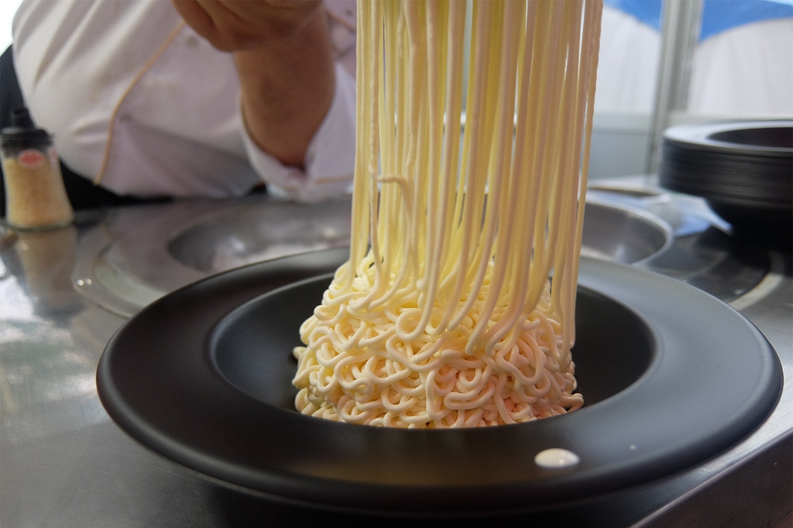 パスタアイス／画像提供：アイスクリーム博覧会2017PR事務局