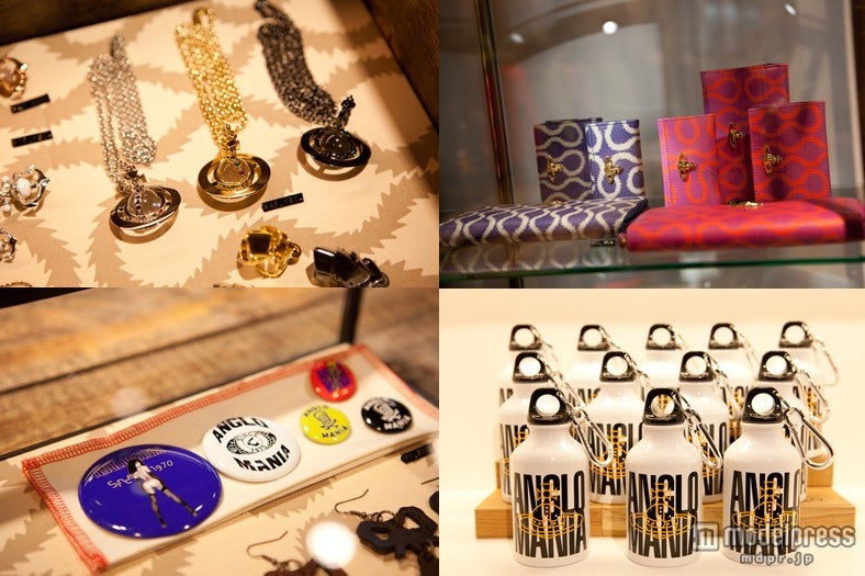 「アングロマニア」限定のオーブモチーフアイテムも