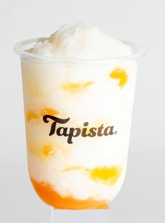 とろとろ果肉の白桃ソルベ　Mサイズのみ￥550／画像提供：Tapista