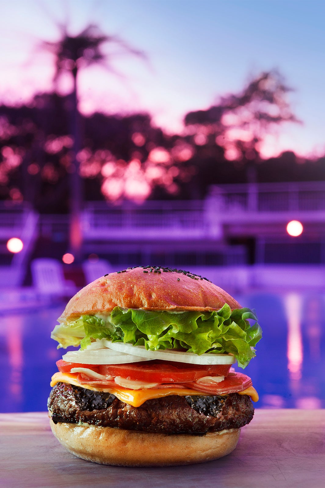 東京バーガー￥3,800／画像提供：ホテルニューオータニ