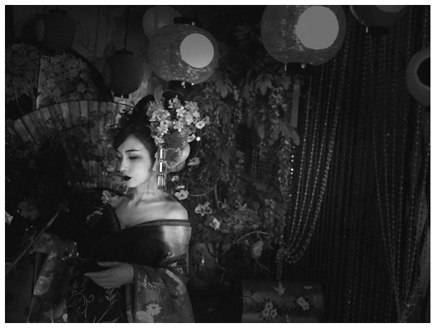 花魁姿の加護亜依／加護亜依オフィシャルブログ（Ameba）より