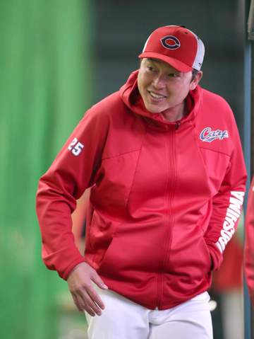 雨天中止の広島ローテ再編 新井監督「栗林はいずれどっかではと思っていた」 平川の再登録「慎重にやってあげたい」一問一答