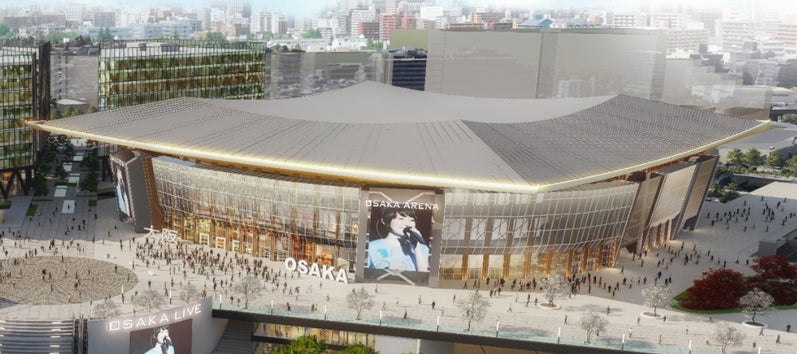 アリーナ棟イメージパース（提供画像）