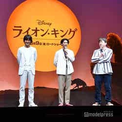 （左から）門山葉子、江口洋介、賀来賢人、佐藤二朗、亜生（C）モデルプレス