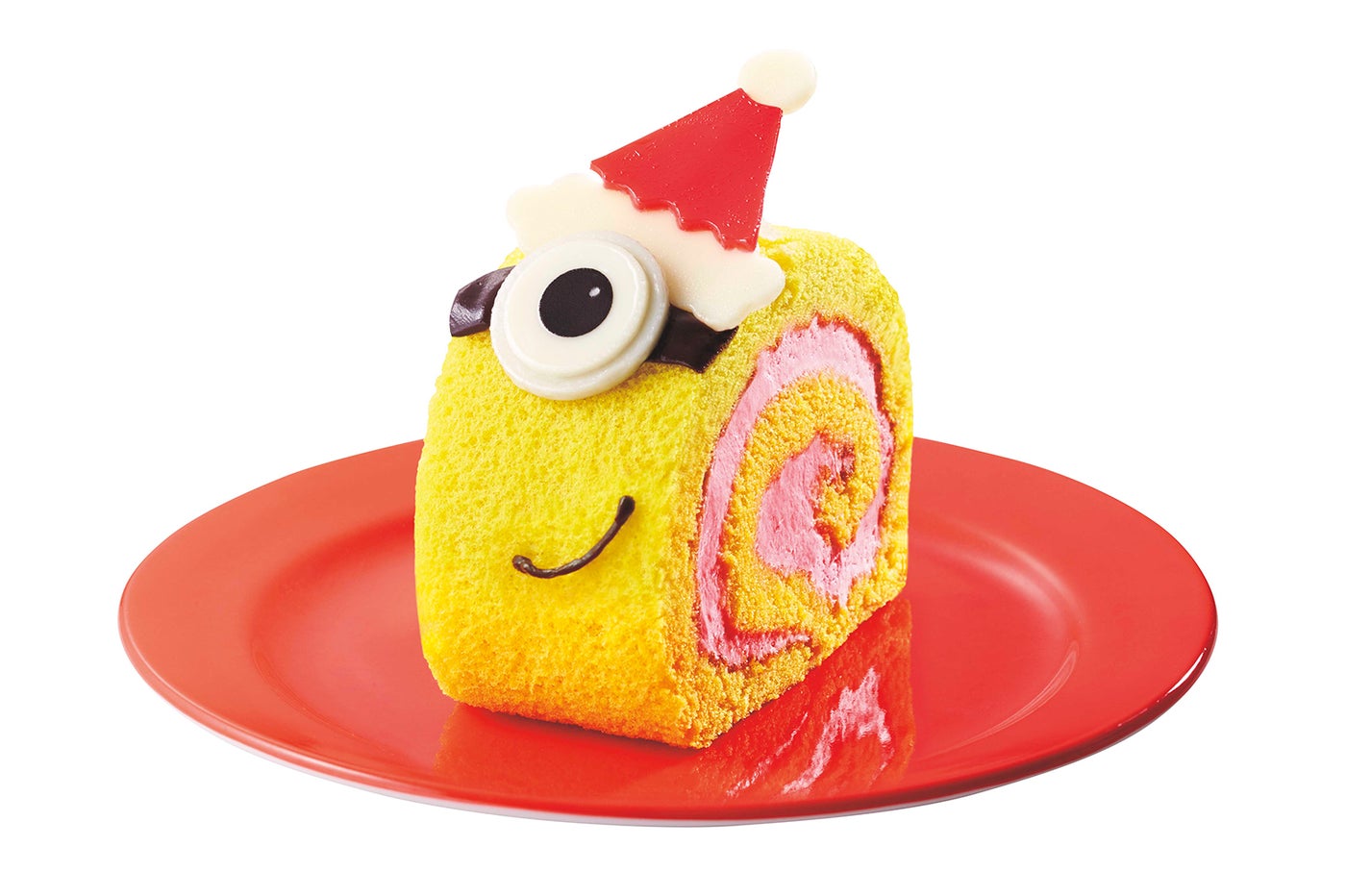 クリスマス・ミニオン・ロールケーキ／画像提供：ユー・エス・ジェイ