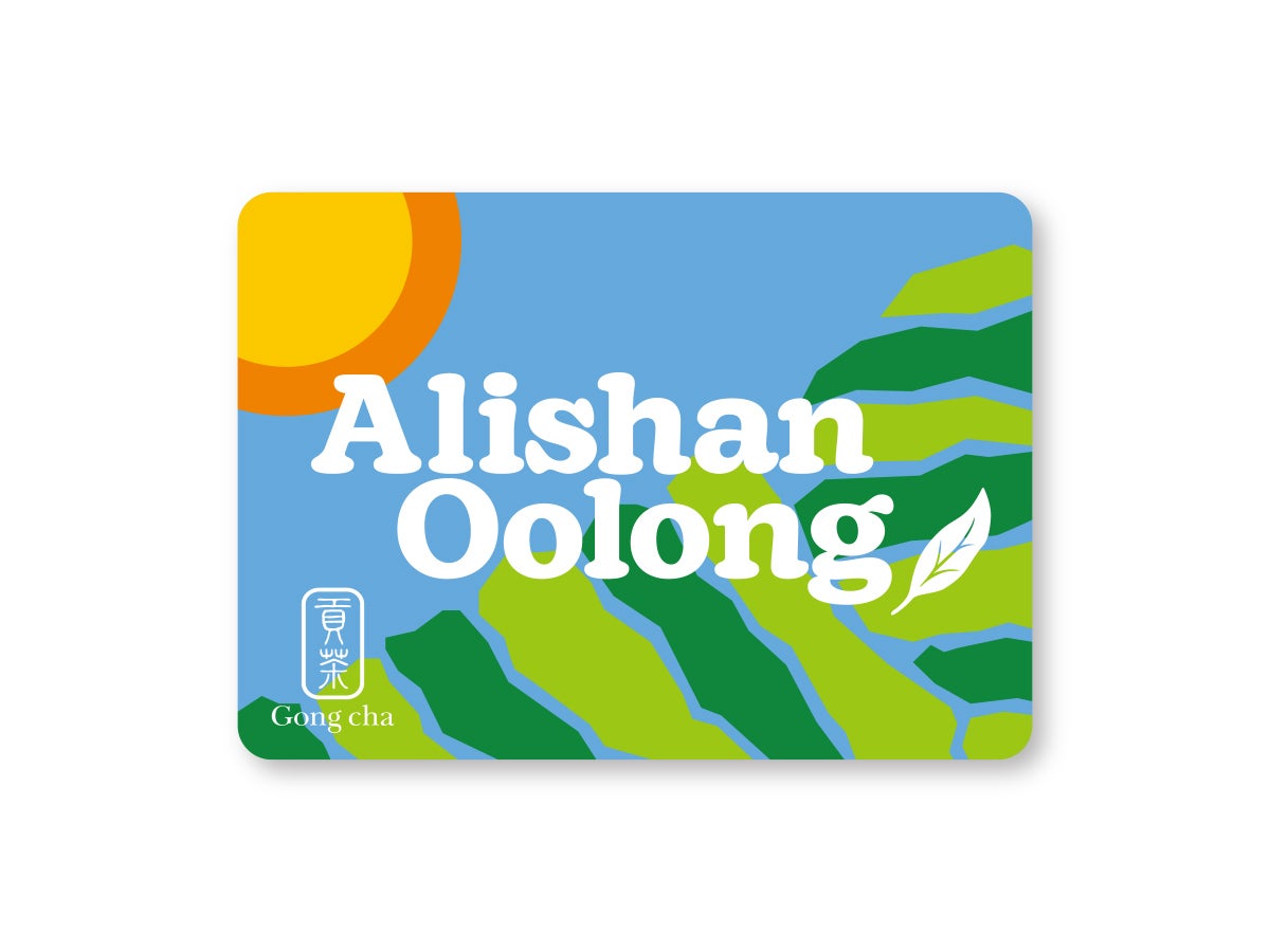 ゴンチャ ステッカー（全6種）各250円／提供画像