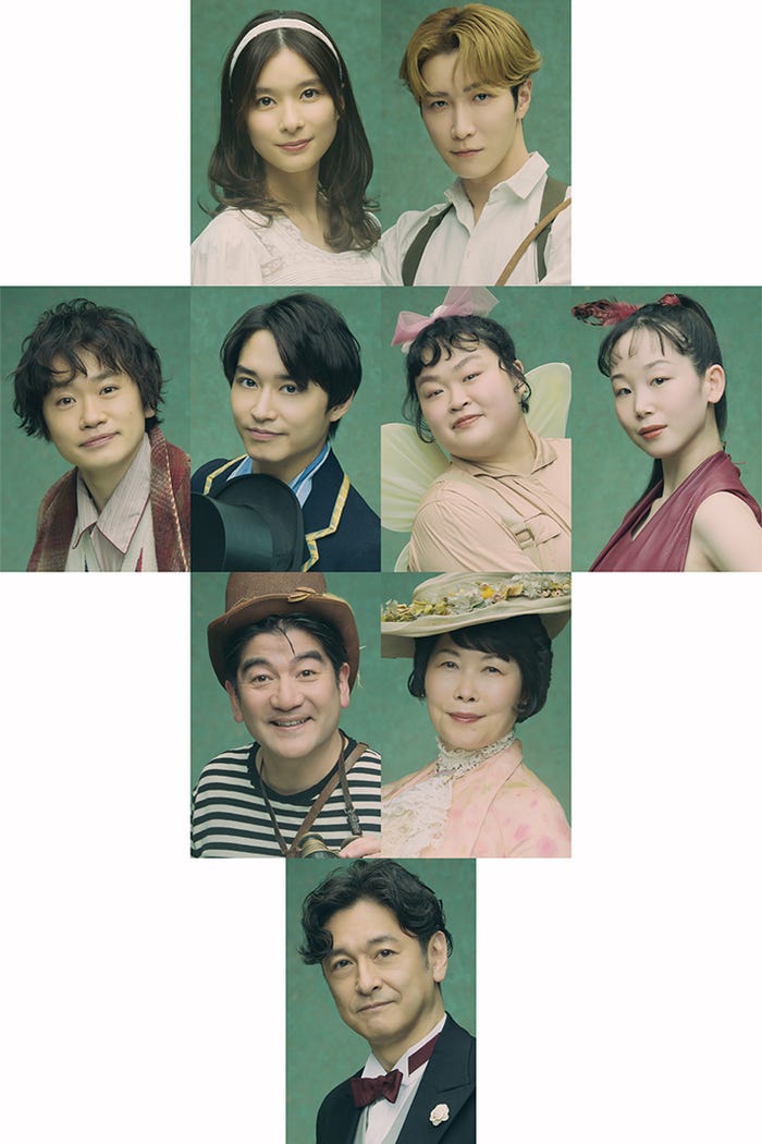 「ウェンディ&ピーターパン」出演者(提供写真)