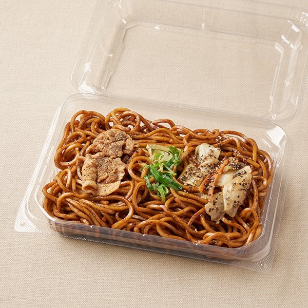 麺家いろは 監修 富山ブラック焼そば（税込430円）／提供画像