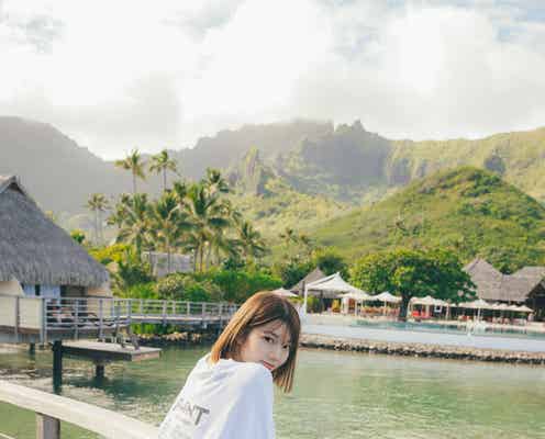 日向坂46高本彩花、ほっそり美脚大胆披露 1st写真集第2弾先行カット解禁