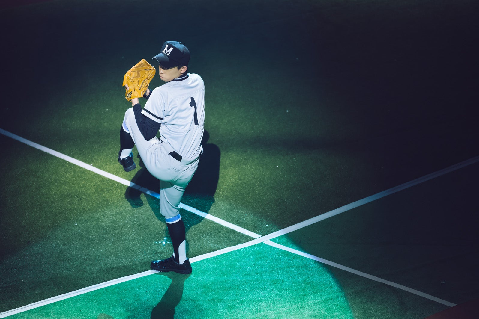 2018年2月上演の「おおきく振りかぶって」より（提供写真）