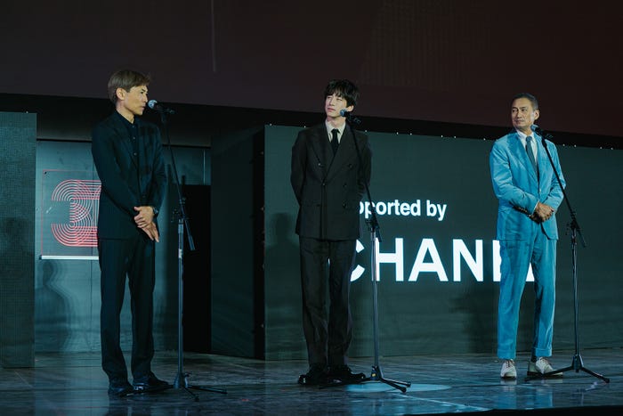 熊澤尚人監督、坂口健太郎、渡辺謙(提供写真)