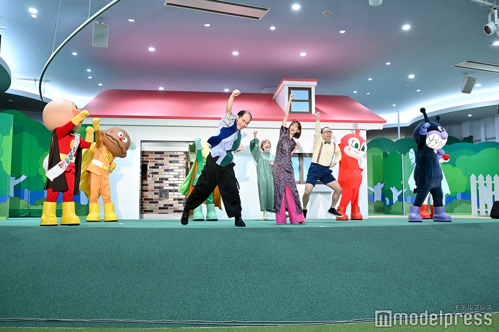 「それいけ！アンパンマン ロボリィとぽかぽかプレゼント」公開目前イベントの様子（C）モデルプレス
