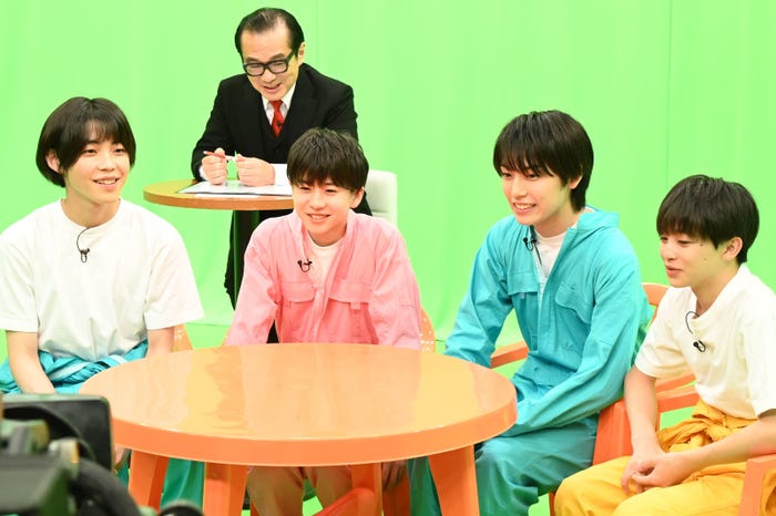 「アンサーステーション」に登場する松浦銀志、三村航輝、阿達慶、大関荷風(提供写真)
