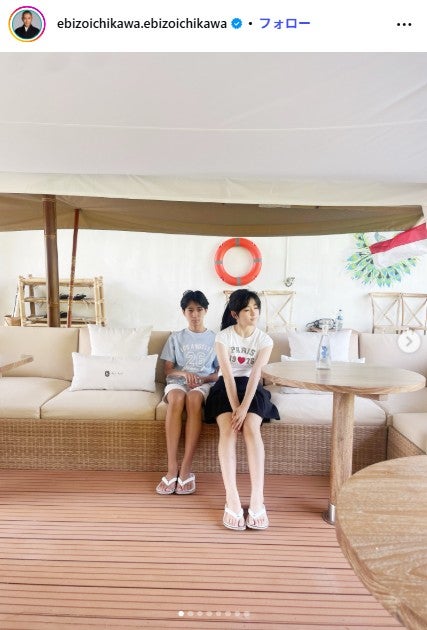 市川團十郎白猿Instagramより