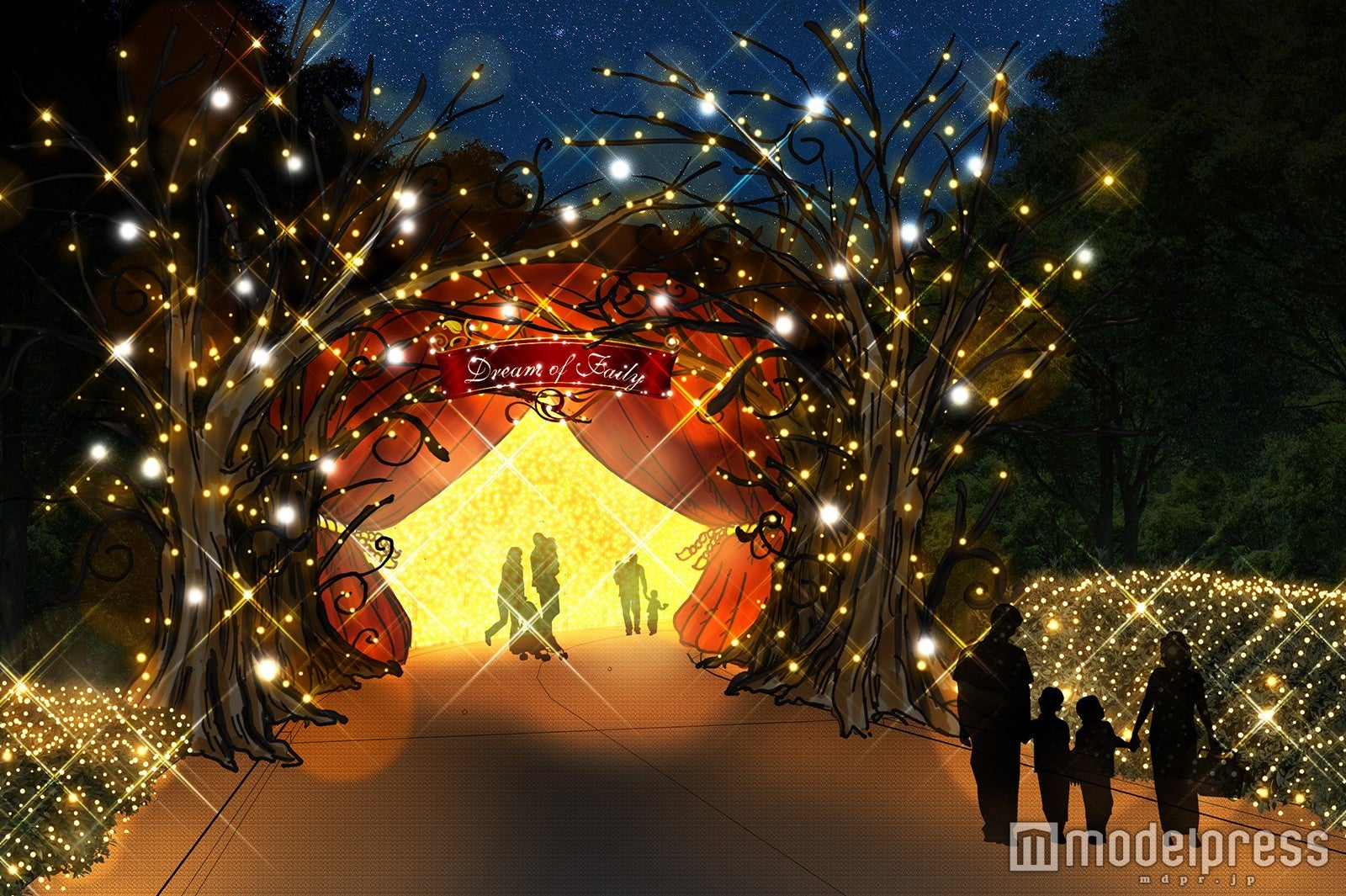 フローラルアーケード／画像提供：NESTA RESORT