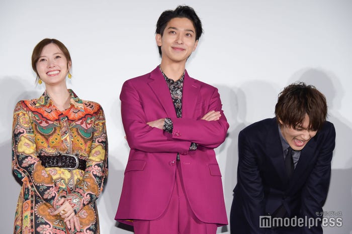 白石麻衣、横浜流星、佐野勇斗(C)モデルプレス