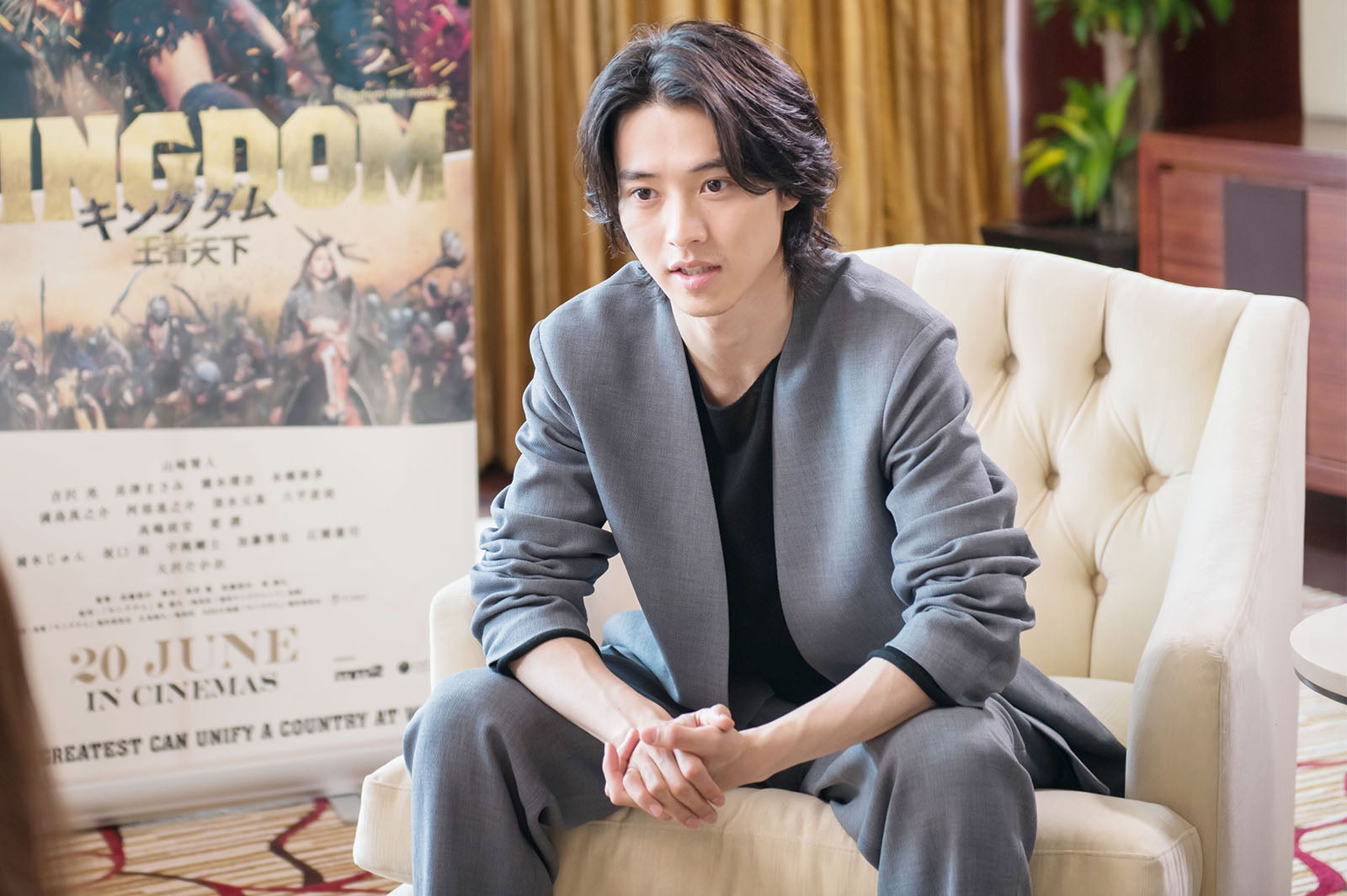 山崎賢人、代表作「キングダム」引っさげシンガポールへ