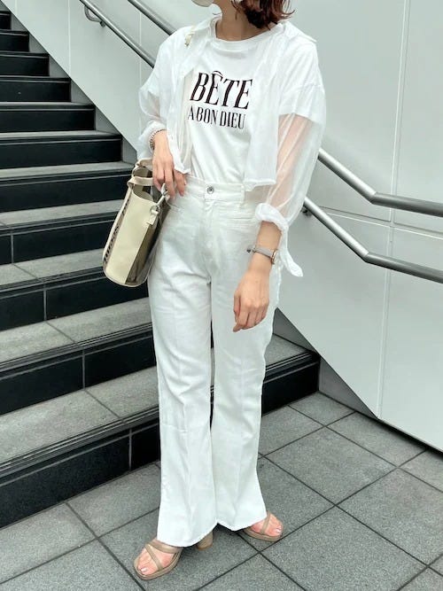 白t