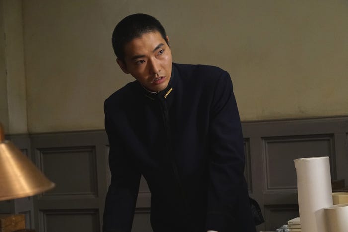 柄本佑(C)2019映画「アルキメデスの大戦」製作委員会 (C)三田紀房/講談社